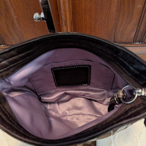 Coach Zoe Mini Signature Shoulder Bag F41856 - Picture 11 of 11